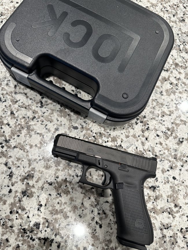 Glock 45 Mos with night sights