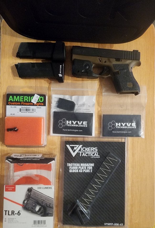 Price Reduced Glock 43 Fde