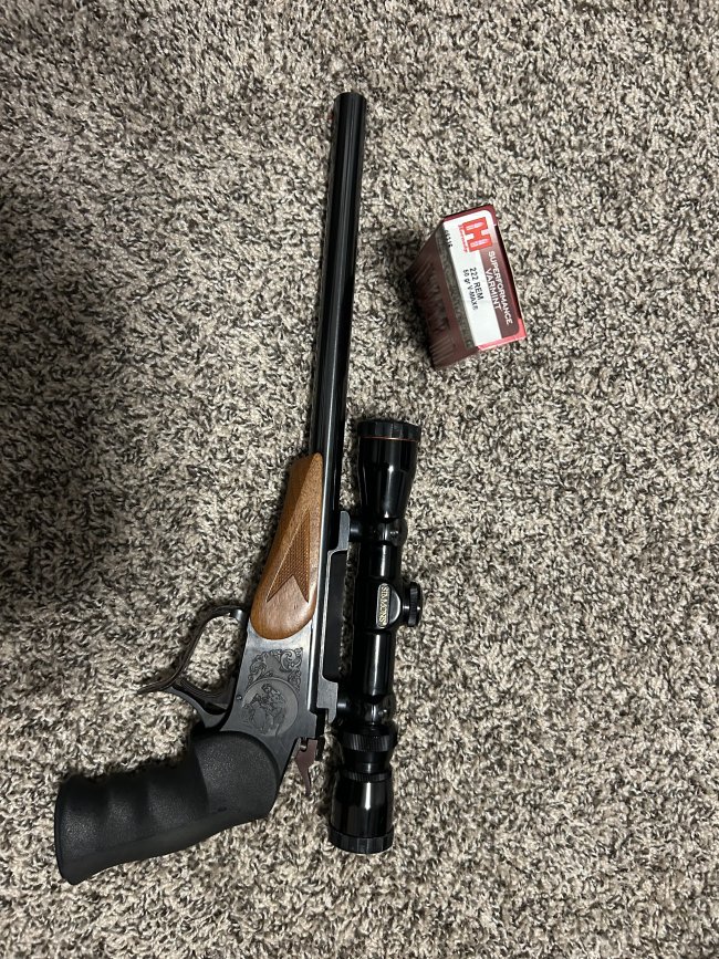 Tc contender 222 barrel