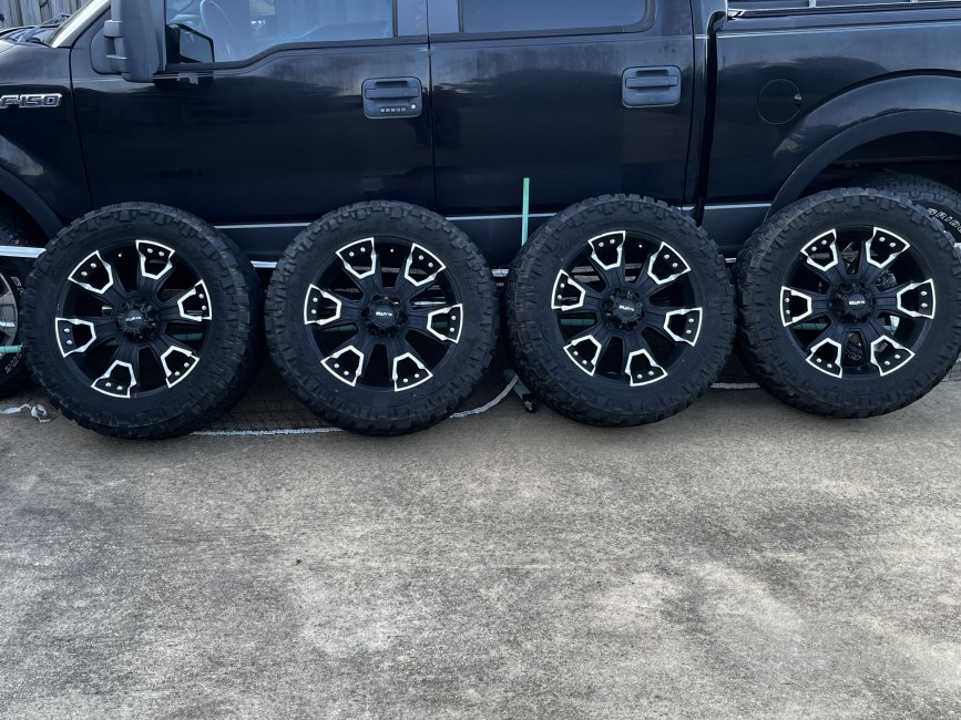 20” truck rims and tires Cantonment $1600 OBO