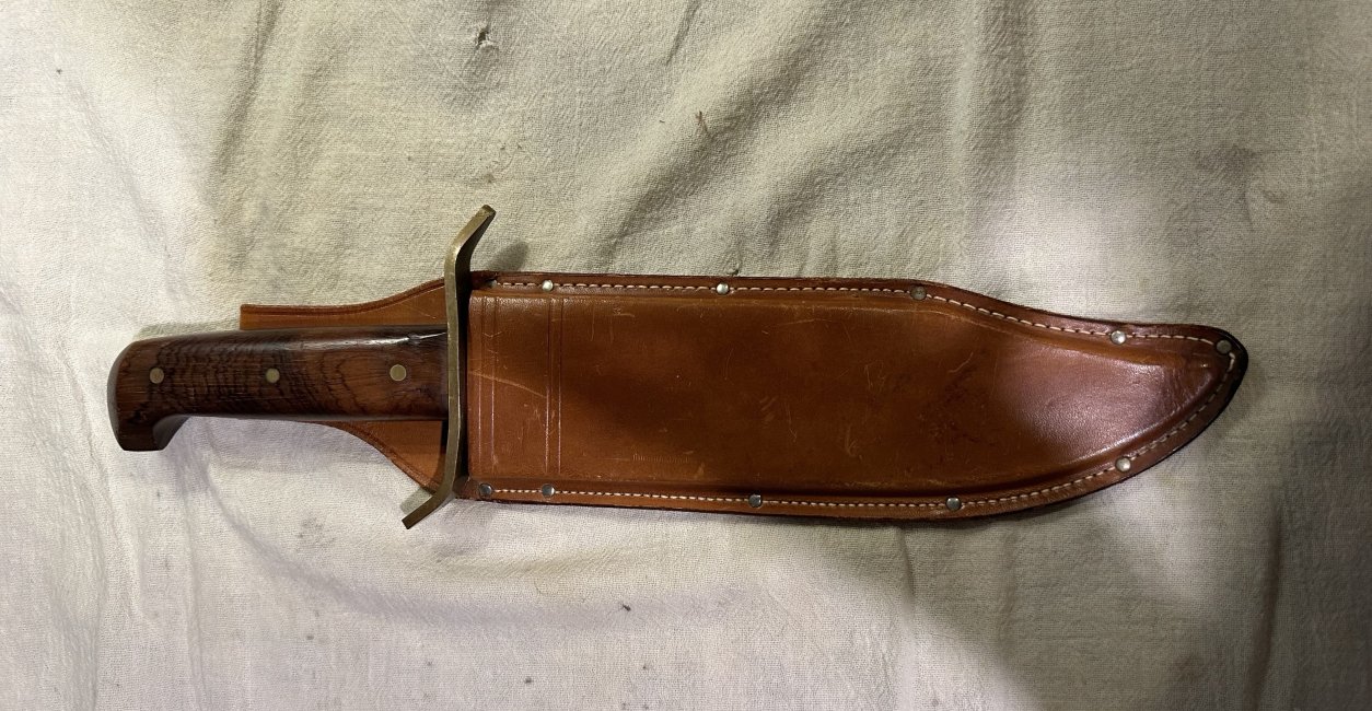 1964 Western Cutlery Bowie Knife - NOT A W49 model