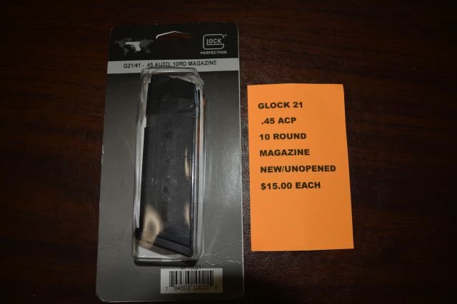 Glock Factory Mags 45 ACP