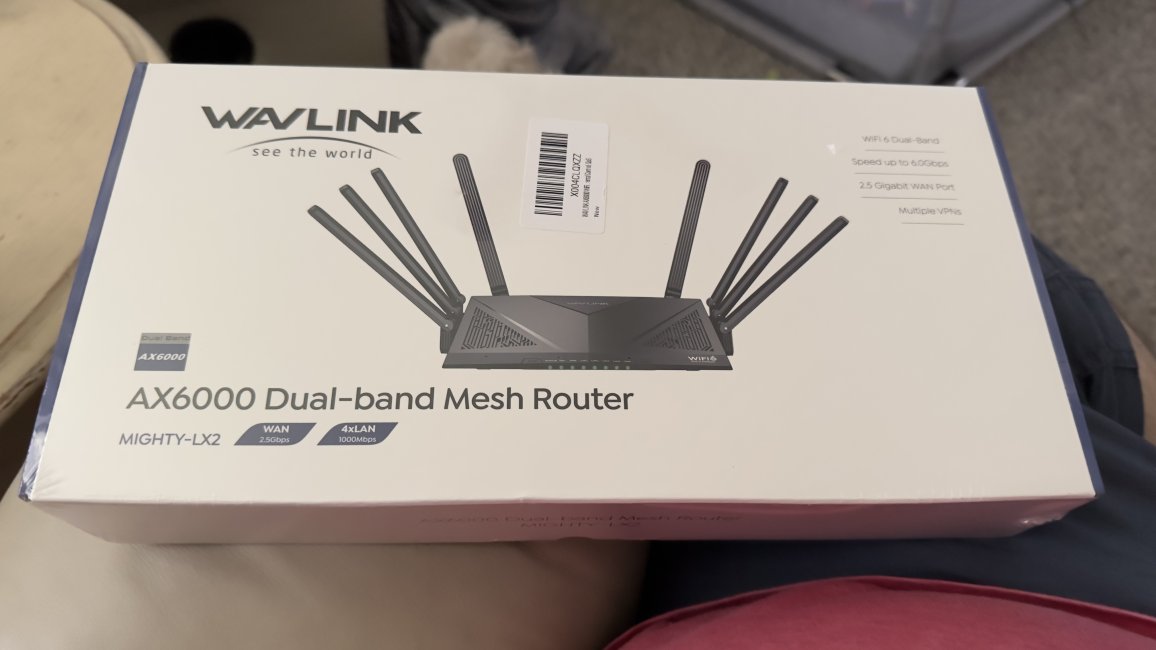 WAVLINK AX6000 WiFi 6 Gaming Router