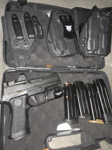 WTT Sig p320 rxp w Romeo pro, with extras Milton