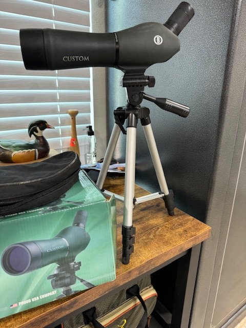 Bushnell Custom 20-60x 60mm spotting scope with tripod