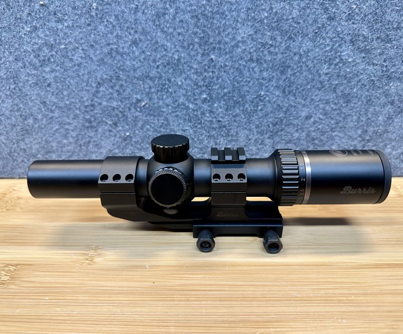 Clean Used Burris MTAC 1-4x 30mm LPVO Illuminated Scope w/PEPR Mount