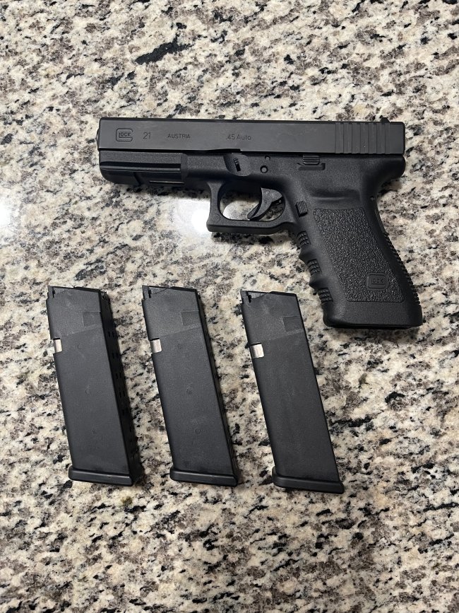 Glock 21sf gen 3 .45