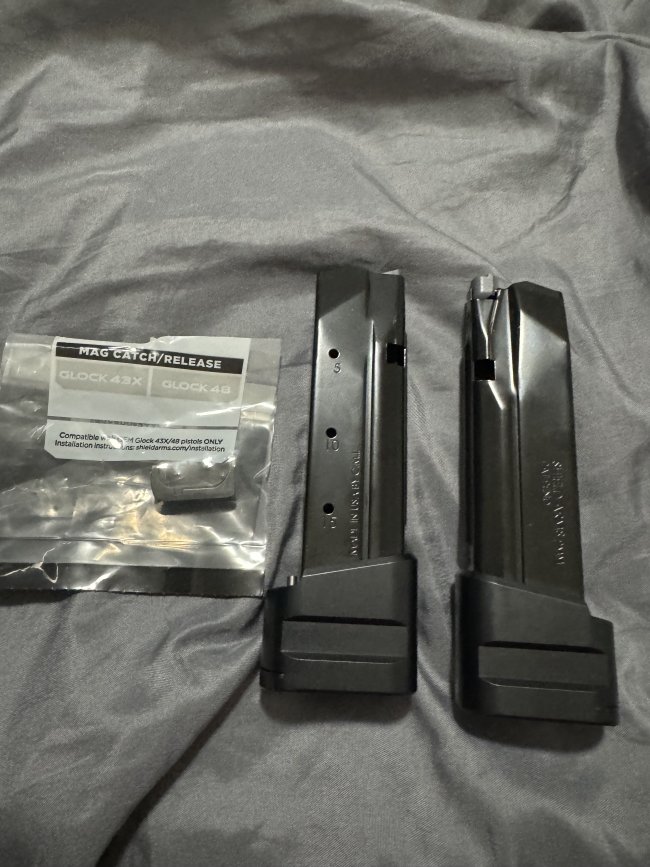 Shield Arms extended mags