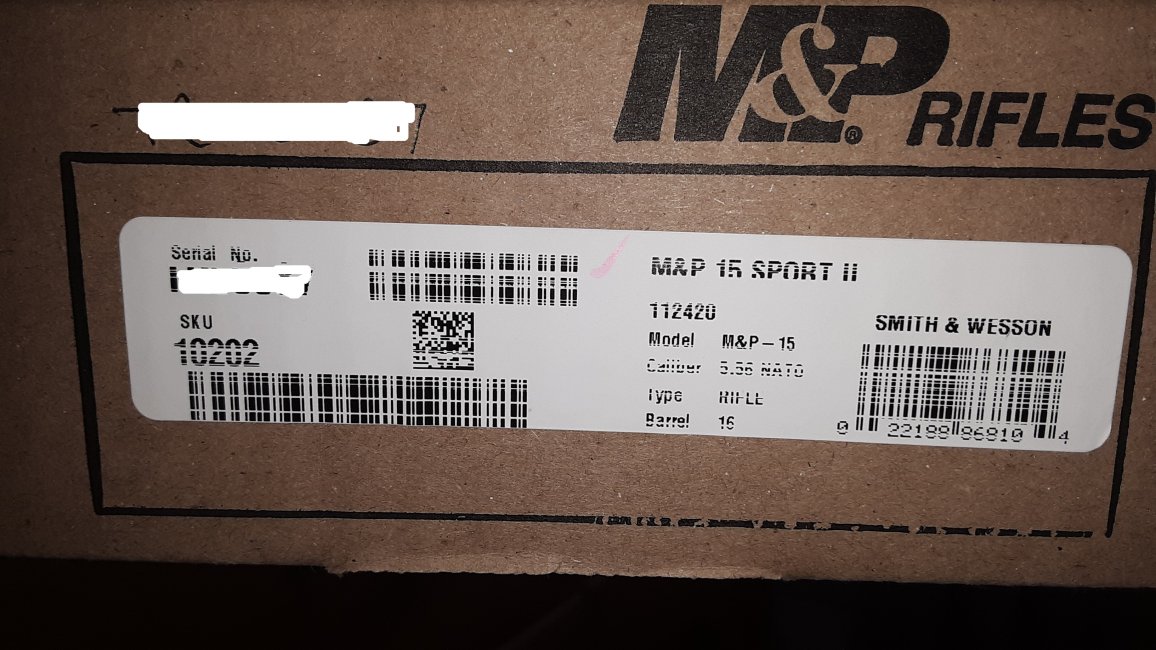 ***Smith and Wesson M&P Sport II AR15 5.56 NATO***