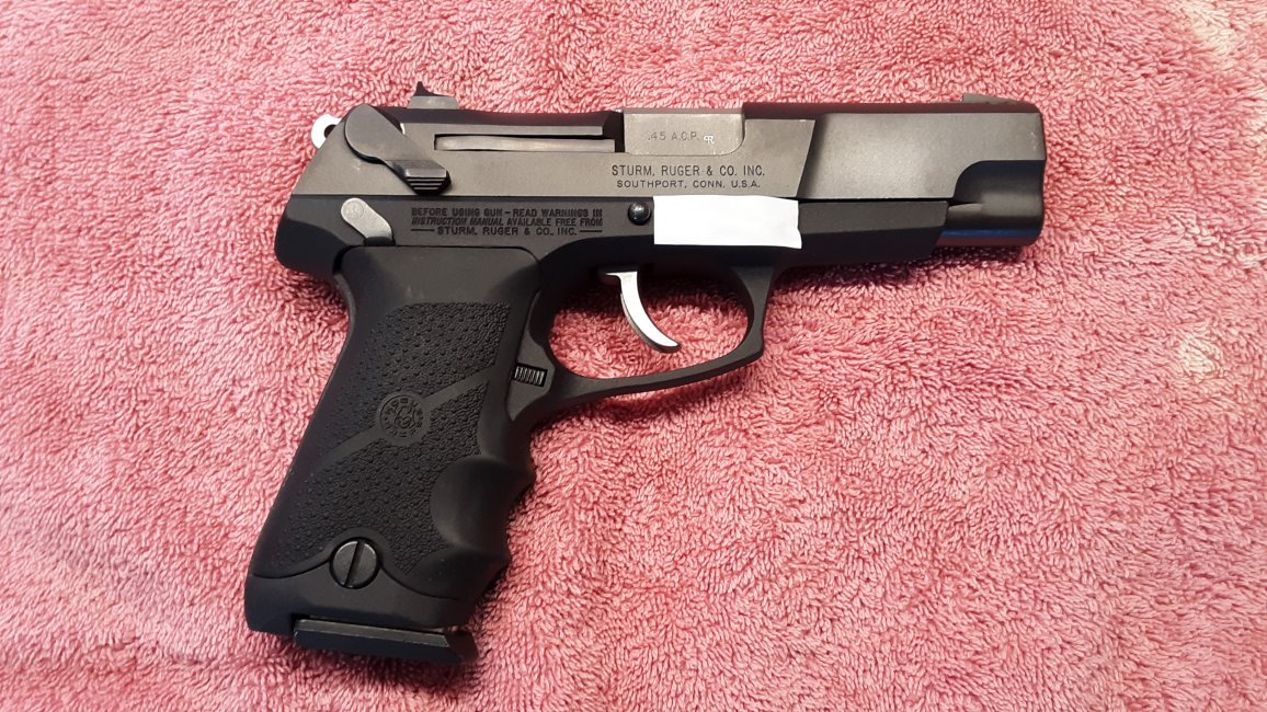 ***Ruger P90 Pistol 45ACP with ammo***