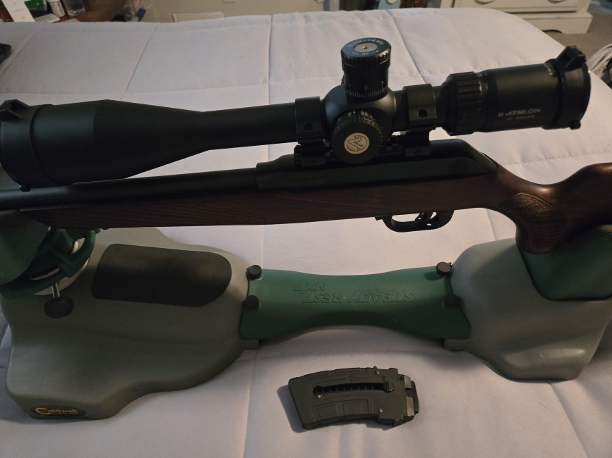 22WMR Rossi w/Athlon Bench Scope